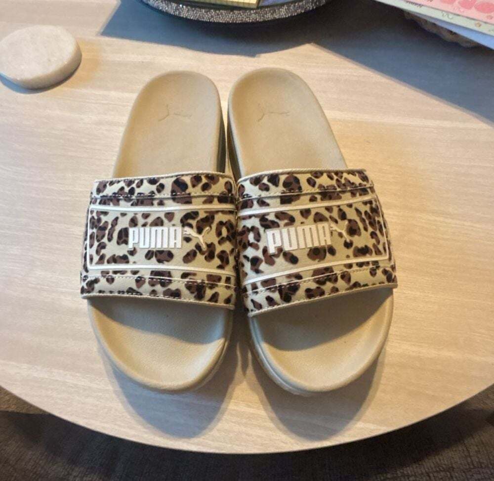 PUMA Women's Karmen Drama Slippers, beige,